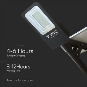 LED Dimmelhető napelemes utcai lámpa HYBRID LED/50W/230V 4000K IP65 + távirányító