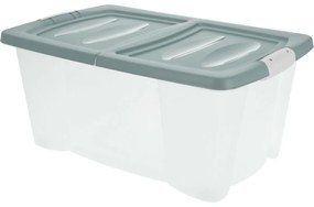 Tárolódoboz kerekekkel 60 × 40 × 27 cm, zöld