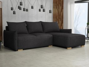 Sarokkanapé Gryfit L (fekete) (tárolóhellyel). 1105102