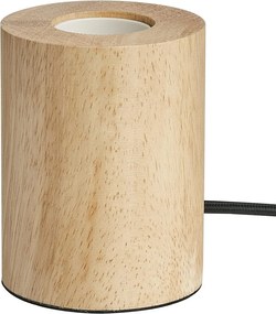 STILO asztali lámpa, fa Ø8 cm