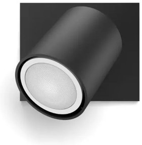 Philips - LED Dimmelhető spotlámpa Hue RUNNER 1xGU10/4,2W/230V + távirányító fekete