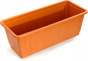 Erkély Virágtartó Doboz 40CM Terrakotta fogantyú nélkül