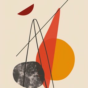 Poszter 30x30cm Harmonikus forma