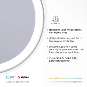 Paul Neuhaus modern mennyezeti lámpa q-vito acél pln8416-55