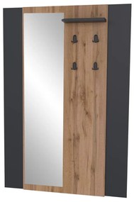 Akasztós panel Actualmente (wotan tölgy + fekete) (tükörrel). 1116227