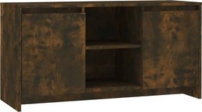 vidaXL füstös tölgy színű szerelt fa TV-szekrény 102x37,5x52,5 cm