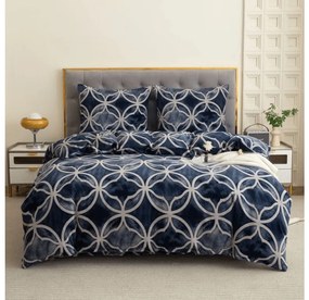 Mikroplüss ágyneműhuzat POLARA kék Ágyneműhuzat mérete: 70 x 80 cm | 140 x 200 cm