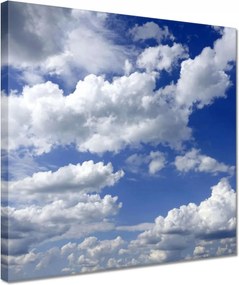 Vászonkép 30x30 Gomolygó felhők Égbolt