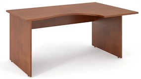 Impress ergonomikus asztal 160 x 90 cm, jobb, sötét dió