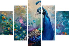 Kép - Festmény egy páva (150x105 cm)