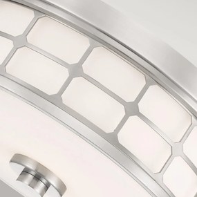 Quoizel GUARDIAN QZ-GUARDIAN-F-BN Süllyesztett mennyezeti lámpa 2x60W/E27 IP44