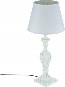 LĂĄmpa Renzo fehĂ©r lenvĂĄszon LĂĄmpabĂșra öregĂtett fa shabby chic