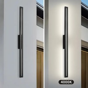 Brilagi - LINEO kültéri LED fali lámpatest, 24W, 230V, 4000K, IP65, fekete