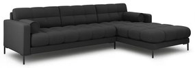 Sötétszürke sarokkanapé (jobb oldali) Bali – Cosmopolitan Design