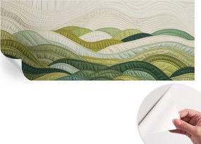 Öntapadós Stílusos Dekoratív Fotótapéta Szövet dombok 250x104 cm