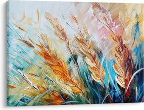 Kép - Búza, absztrakció (70x50 cm)
