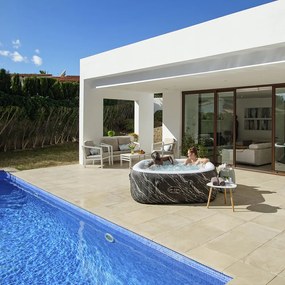 Lay-Z-Spa Hollywood Luxe Airjet masszázsmedence 180 x 180 x 66 cm 2025