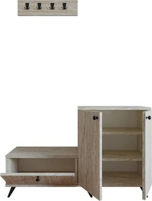 Evva előszobafal, travertin, 60 cm