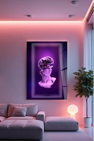 Üvegkép, 70×100 cm – Hhlneon001