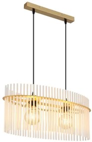 Globo 15698H3M - Csillár zsinóron GORLEY 2xE27/60W/230V arany