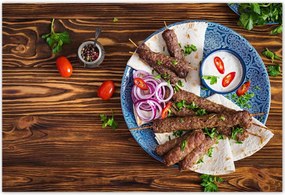 Poszterek 155x105 Török kebab Élelmiszer