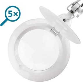 Extol - fényerőszabályozható LED asztali nagyítólámpa LED/10W/230V fehér