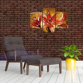 Kép a liliomvirágokról (90x60 cm)