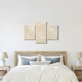 Kép - A textúra levelei (90x60 cm)