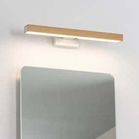 Brilagi- LED Fürdőszobai tükörmegvilágítás WOODY MIRROR LED/8W/230V IP44 tölgy/fehér