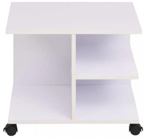 fehér gurulós polc 50 x 35 x 42 cm