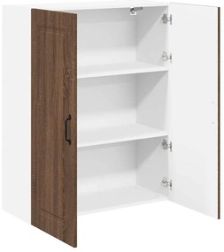 Fali konyhaszekrény Barna Tölgy 80 x 31 x 100 cm Faanyag