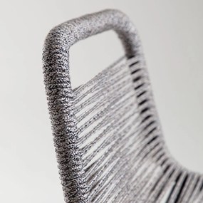 Glenville sötétszürke acélszerkezetű bárszék, magasság 74 cm - Kave Home