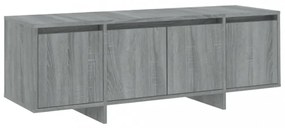 szürke sonoma színű szerelt fa TV-szekrény 120x30x40,5 cm