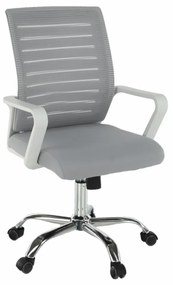 Irodai szék, fehér/szürke, CAGE
