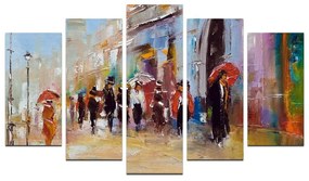 Kép szett 5 db-os 20x60 cm – Wallity