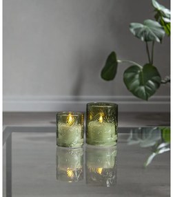 LED gyertya (magasság 12,5 cm) Flamme Leaf – Star Trading