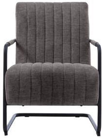 Sötétszürke fotel Trout – Unique Furniture