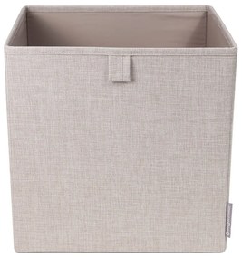 Cube bézs tárolódoboz - Bigso Box of Sweden
