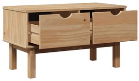 OTTA tömör fenyőfa előszobapad 80 x 40 x 45 cm