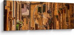Kép - Spanyol utca (órával) (90x30 cm)