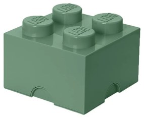 Zöld szögletes tárolódoboz - LEGO®