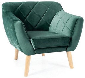 Karo II fotel, zöld