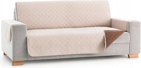 Kanapé ágytakaró kétszemélyes kanapévédő kétoldalas kapa Bézs barna