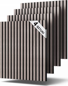 3D Falpanelek Öntapadós Tapéta Lamellák 5mm 4 Db