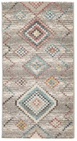 ARBIZU többszínű vintage stílusú bel-/kültéri szőnyeg 80x150 cm