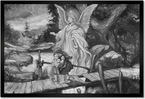 Poszterek keretben 60x40 Keresztelő ajándék Angyal