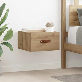 Fali éjjeli szekrény Artisan tölgy 35 x 35 x 20 cm Faanyag