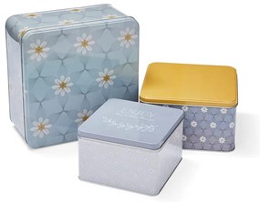 Süteménytartó acél doboz szett 3 db-os Purity – Cooksmart ®