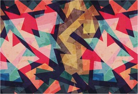 Flizelin tapéta fali flizelin prémium színes minta 152x104 ragasztó