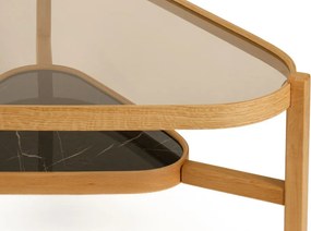 Capella 95 - Oak, Black Marble